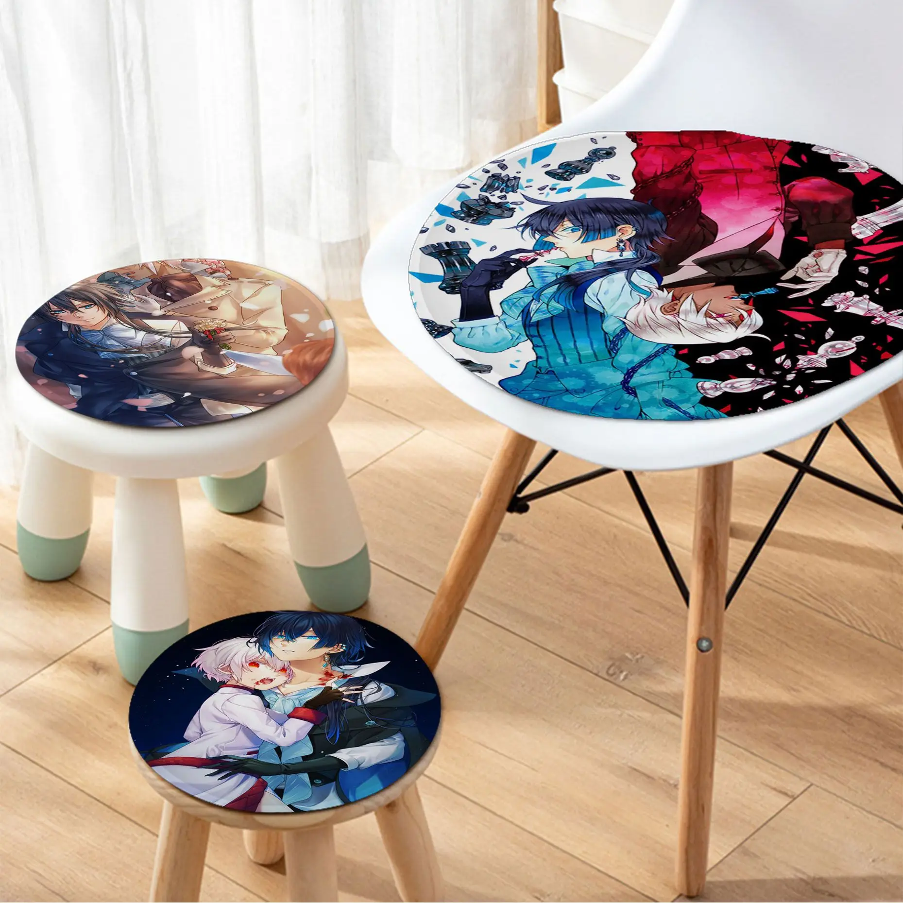 

Anime The Case Study Of Vanitas Simplicity Multi-Color Seat Pad Household Cushion Soft Plush Chair Mat Winter Office Seat Mat