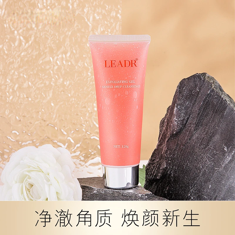 120ml Gentle Exfoliating Gel Facial Deep Cleansing Pores Gentle Exfoliating and Rubbing Mud Treasure Free Shipping