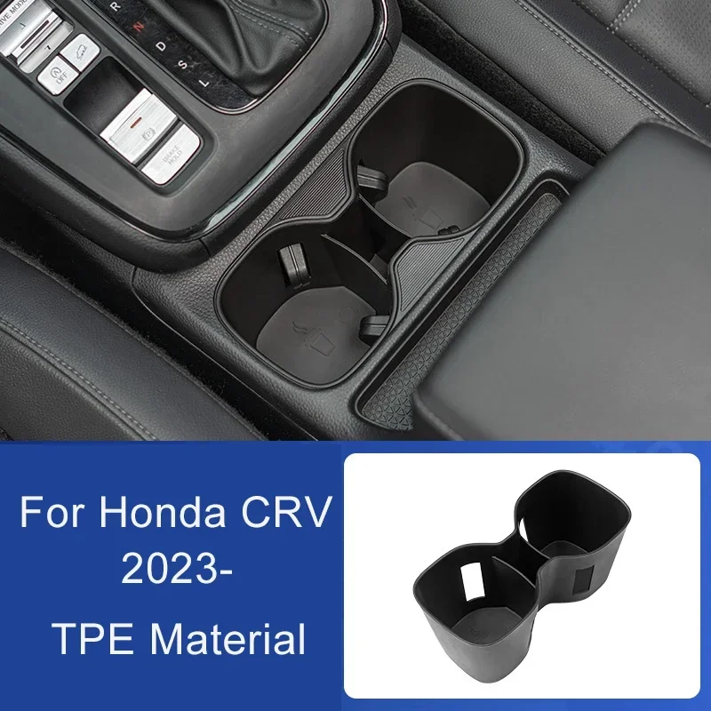 

Автомобильный внутренний держатель для чашки с водой, подлокотник, консоль, органайзер, ящик для хранения для Honda CRV CR-V, аксессуары 6-го поколения 2023