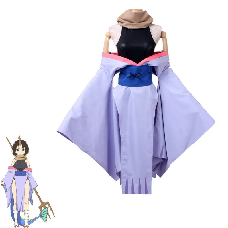 

Костюм для косплея аниме Miss Kobayashi's Dragon Maid Elma, женский сексуальный пиджак Aldult, Комбинезоны на Хэллоуин, необычный костюм