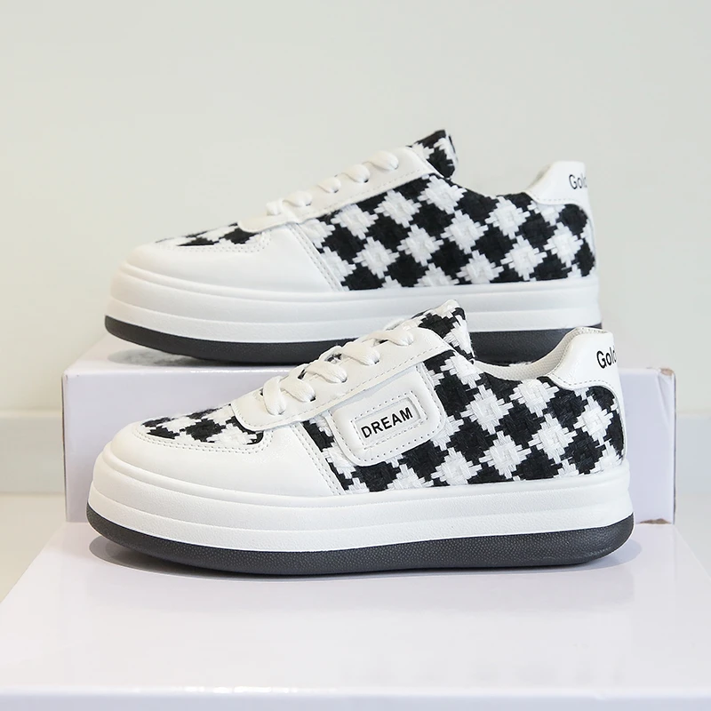 2022New Autumn WhiteinsTrendy Daddy Shoes Women's Sneakers Niche Sneakers