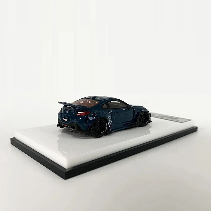 ScaleMini 1:64 Модель автомобиля Pandem Rocket Bunny GR86 Широкий кузовный спортивный автомобиль