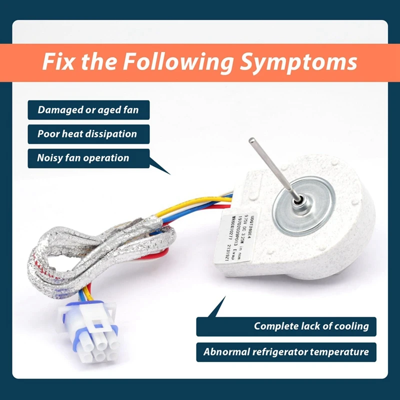 Усовершенствованный двигатель испарителя холодильника WR60X10277 запчасти для