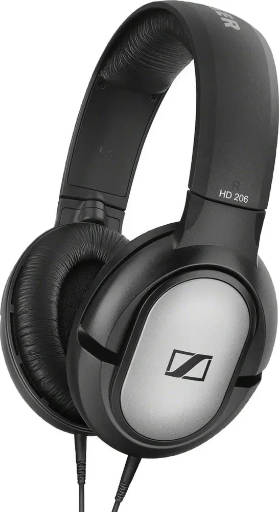 

Проводные полноразмерные наушники Sennheiser HD 206, 3.5 мм, черные