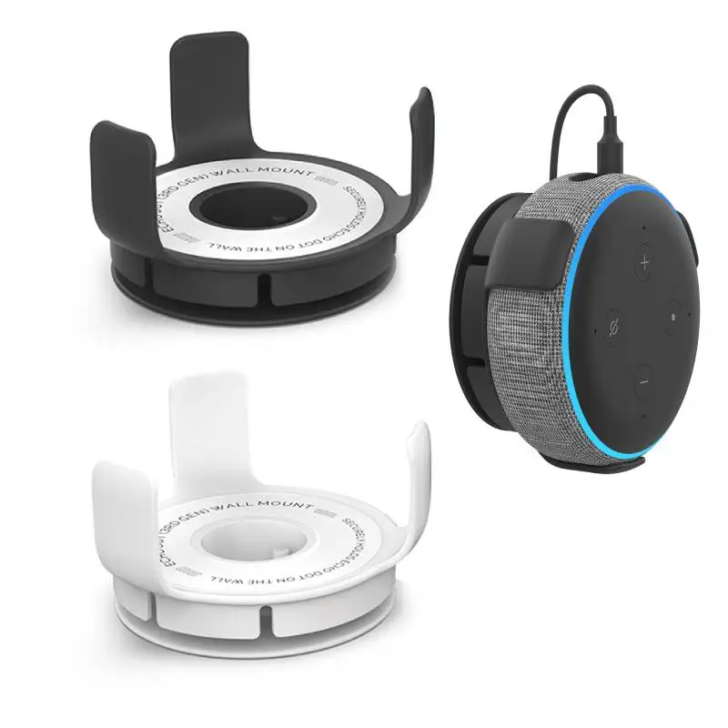 

Wall Mount For Amazon Echo Dot 3rd Gen Table Stand For Alexa Echo Dot 3 Smart Speaker With Screwless Cable Management