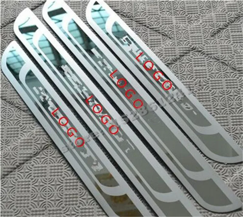 

For Peugeot 5008 308 2008 3008 307 206 207 407 408 2008-2017 Door Sill Scuff Plate Guard Threshold Pedal Styling Car Accessories