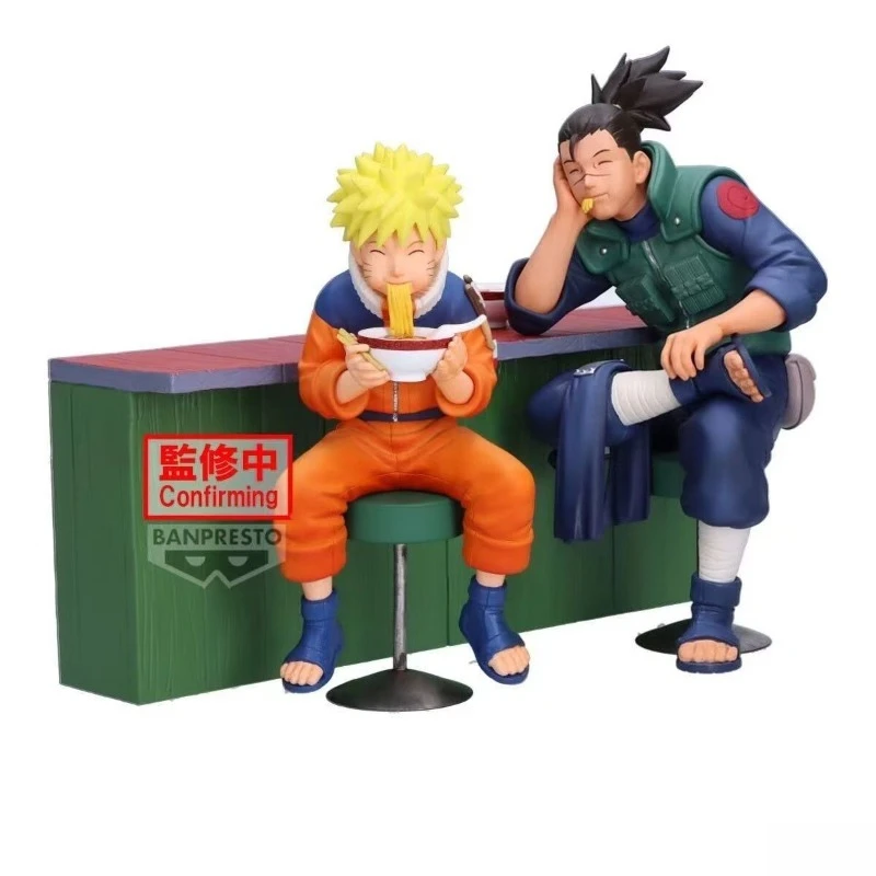 Фото В наличии: Оригинальная коллекционная фигурка Banpresto по аниме Наруто (Узумаки Наруто, Умино Ирука) — модель-игрушка, подарок (TT) №4