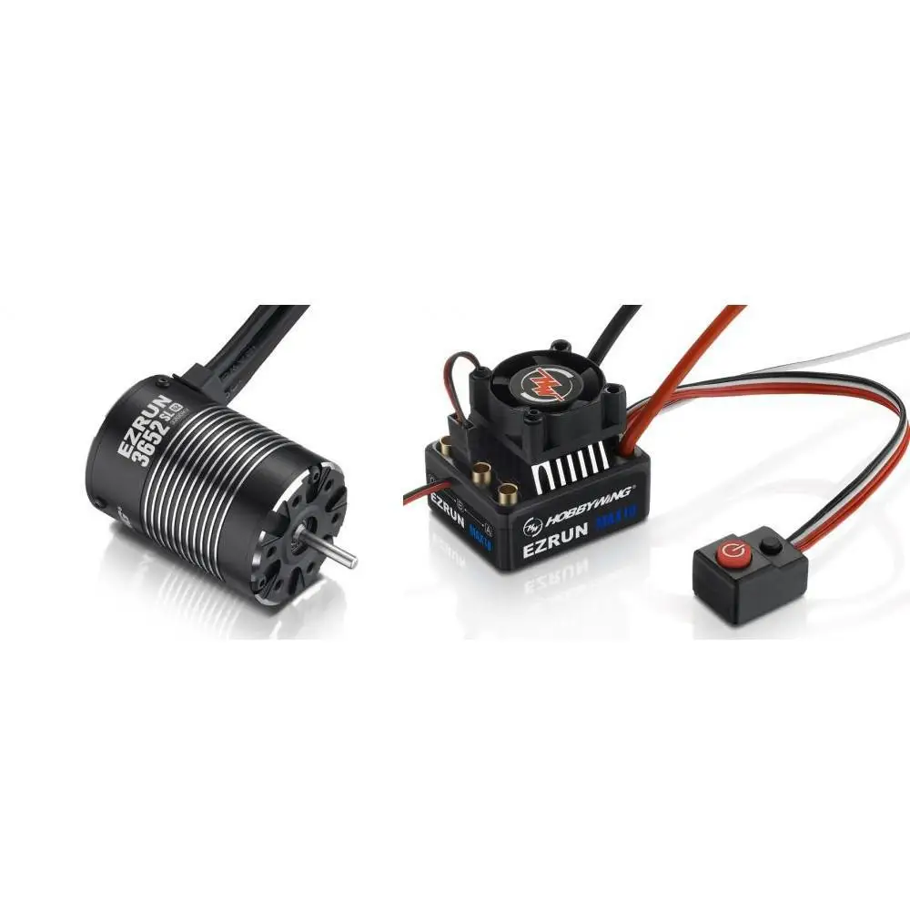 

Набор двигателей Hobbywing EZRUN MAX10 60A ESC и 3652 G2 для пульта дистанционного управления 1:10, обновленные Аксессуары для автомобилей