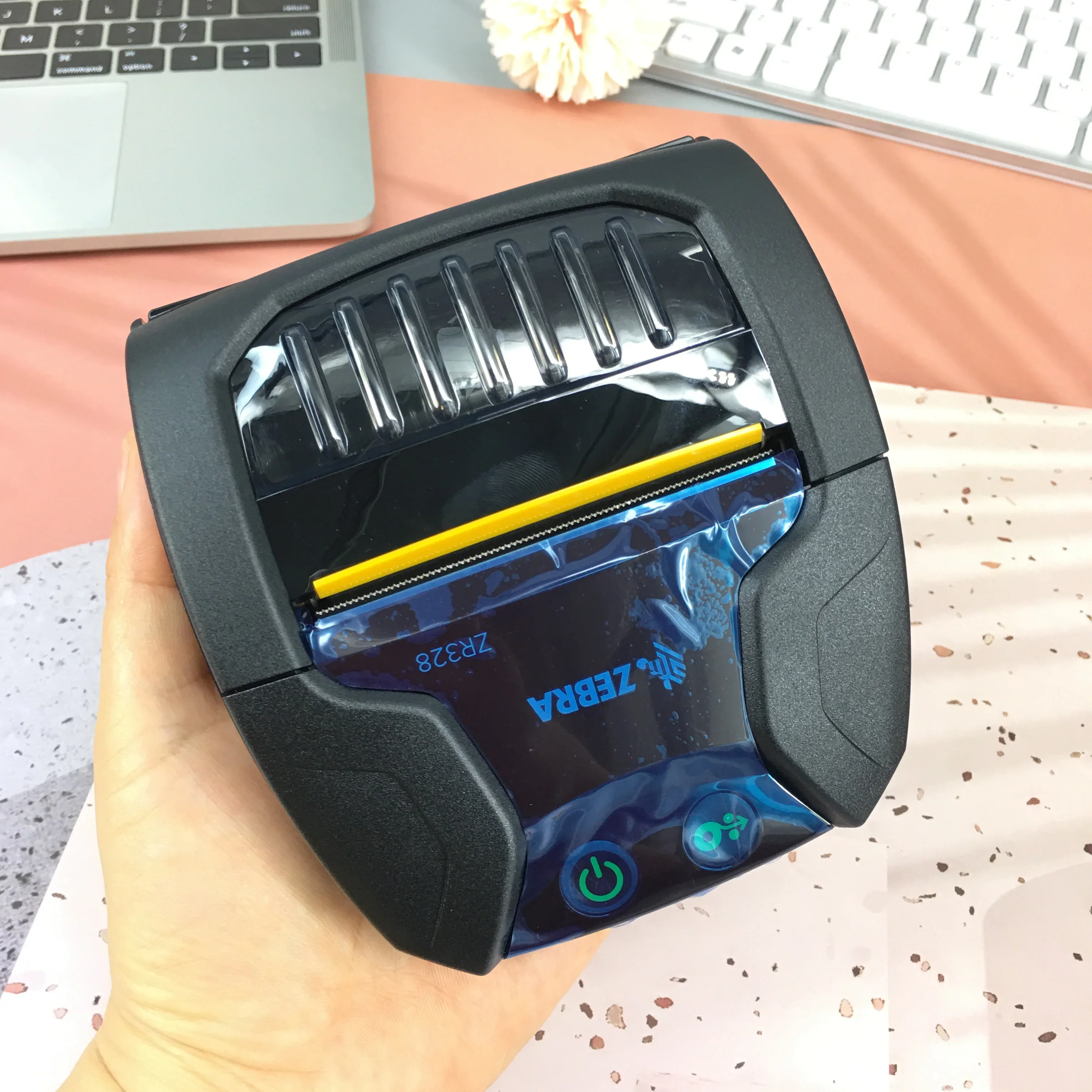 ZQ320 ZR328 2-дюймовый мобильный принтер 72 мм с прямой термопринтером мини-портативный