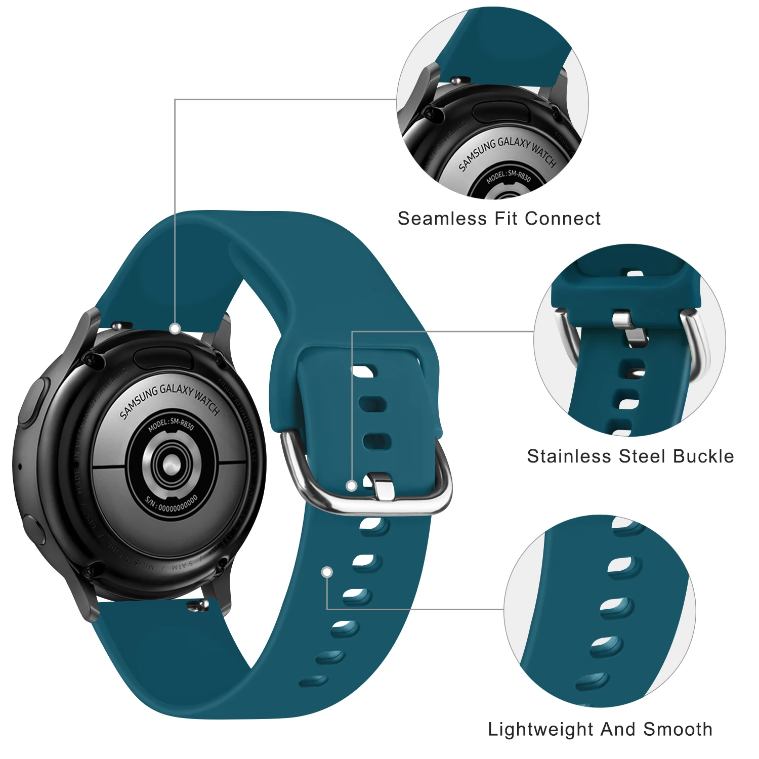 Strap For Amazfit GTS 2 Mini Band Silicone Bracelet Watchband For Amazfit GTS 3 Strap For Amazfit Bip Lite/Bip 1S/Bip 2/GTR 42mm