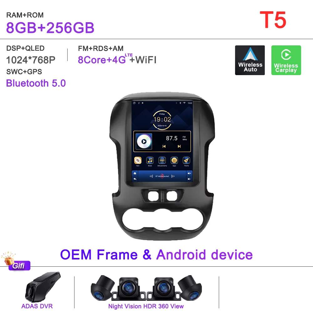 

Автомобильный Android для Ford Ranger 2012 2013 2014 2015 стерео головное устройство высокопроизводительный процессор мультимедийный плеер автомобильное радио сенсорный экран