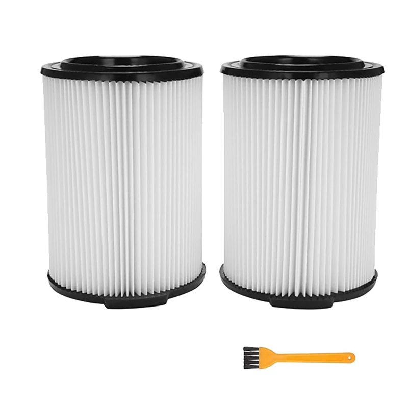 4 Pcs Standard Wet Dry Vac HEPA Filter Replacement Washable For Ridgid VF4000 Vac 5-20 Gallons Vacuum Cleaner Filter