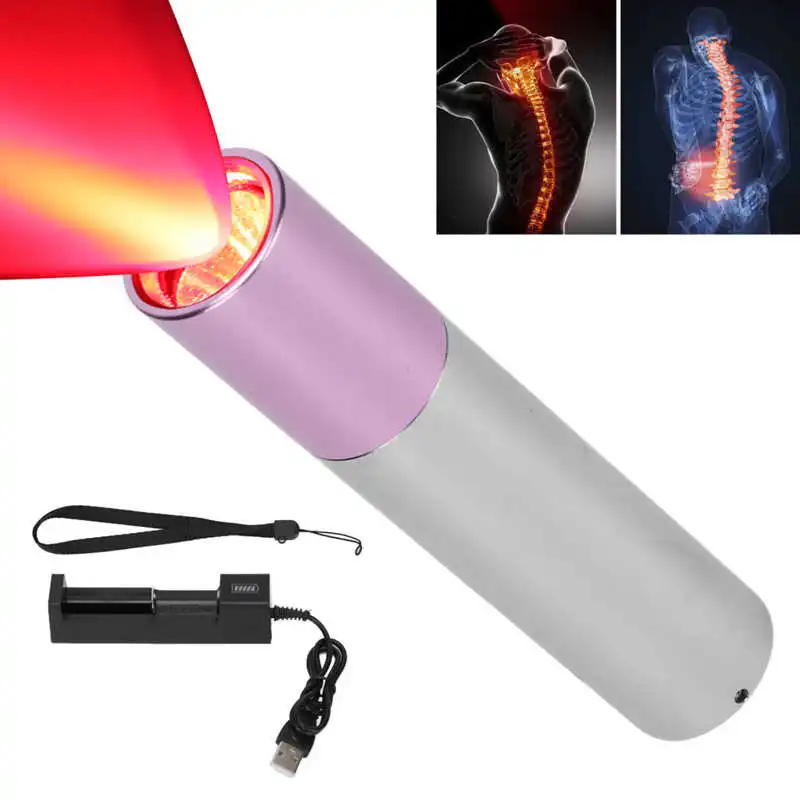 

Инфракрасная Светодиодная лампа для физиотерапии, устройство для облегчения боли в суставах и спине, 630 нм, 660 нм, 850 нм, устройство для терапи...