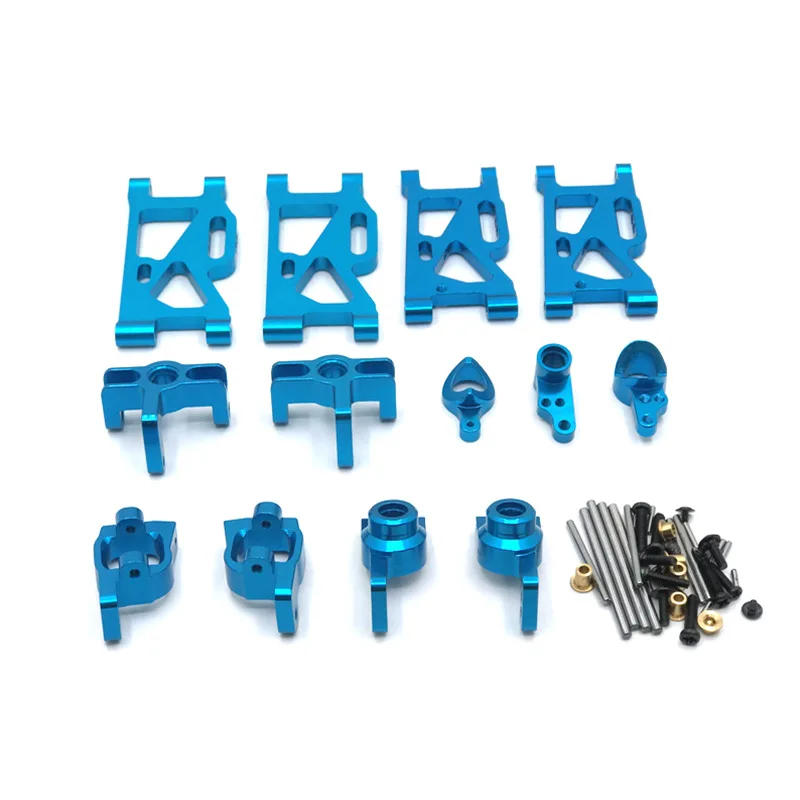 

WLtoys 124017 124019 124016 124018 144001 144002 144010 RC Car Metal Upgrade Kit Front And Rear Arms-1250 etc.