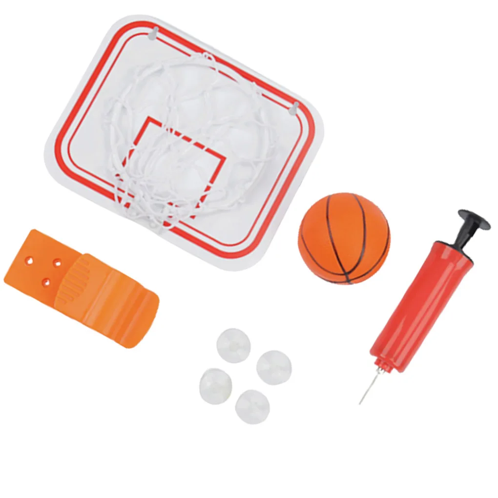 

1 Set Punch-Free Hanging Basketball Hoop Backboard Frame Toy Exercise