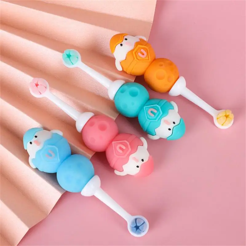 

Food Grade Pp Pbt Mothproof Chicken Toothbrush No Fried Hair Children Toothbrush Soft Toothbrush Baby Care For 0-8 Years Old