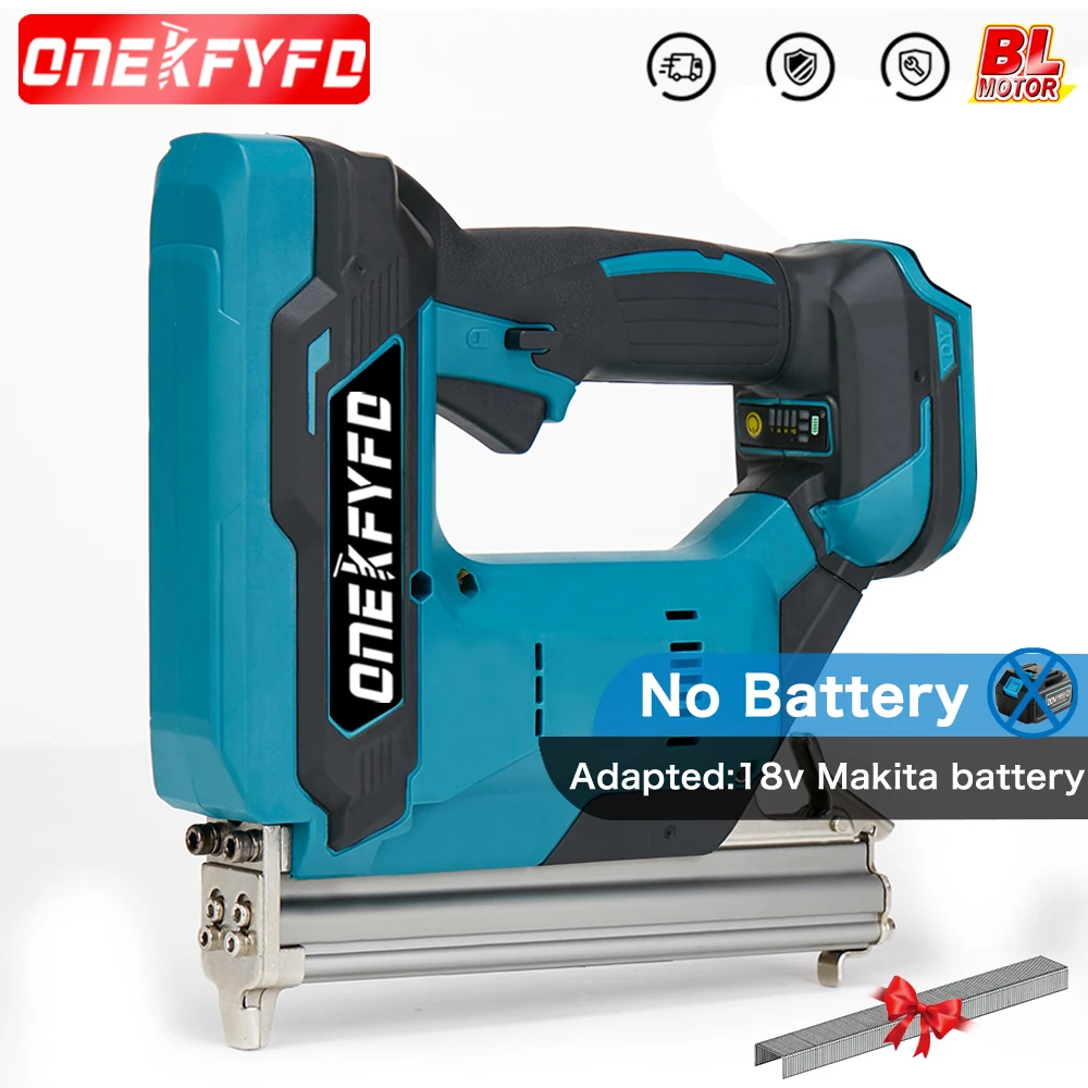 Brushless Wireless Cordless 422J U Staples Electric Nail Gun