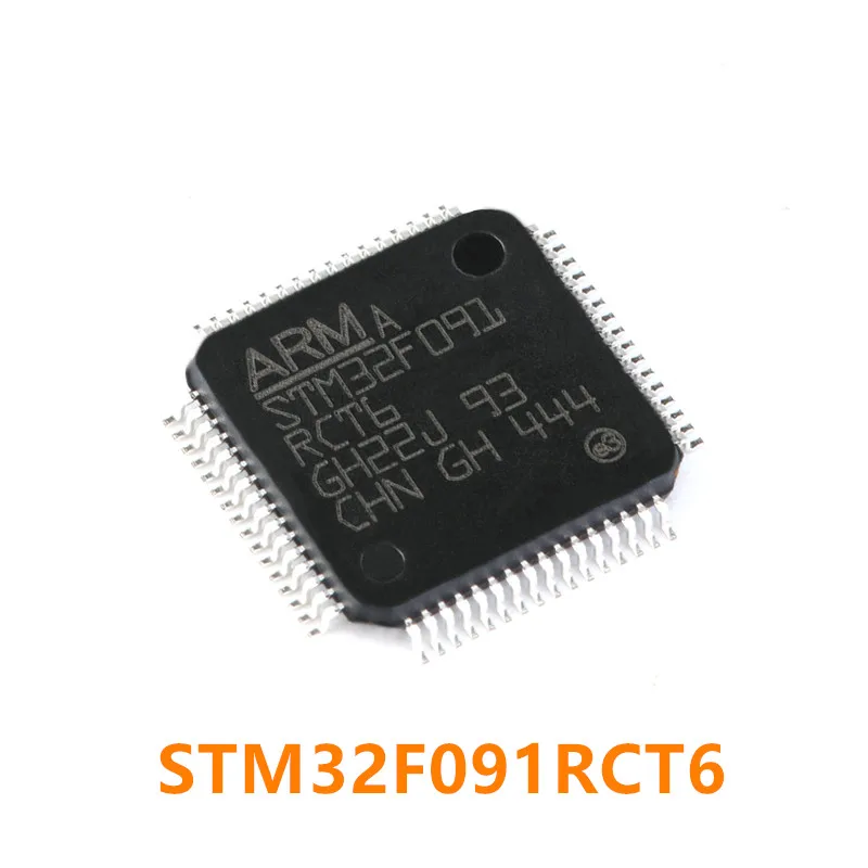 

Оригинальный аутентичный STM32F091RCT6 LQFP-64 ARM STM32F091 Cortex-M0 32-разрядный микроконтроллер MCU
