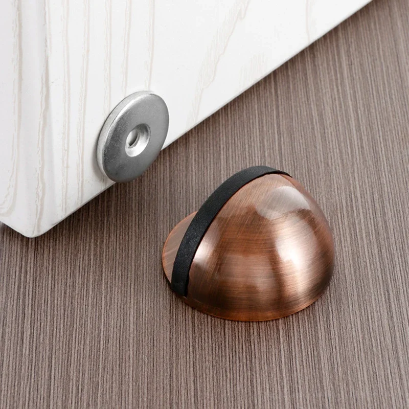 Магнитная всасывающая резиновая полукруглая Противоударная дверная стопор из