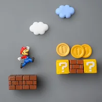Магнитики Super Mario на холодильник. Если взять много разных, можно собрать целую локацию.#4