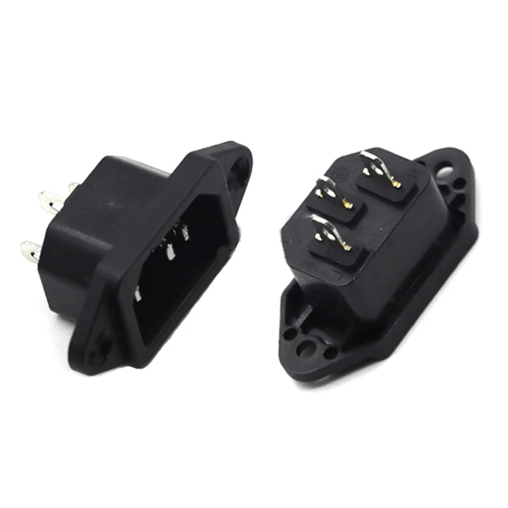 

Розетка электрическая переменного тока, 250 В, 10 А, 3 контакта