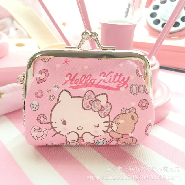 Sanrio кошелек для монет hello kitty симпатичный мелодический Кошелек клатч с собакой