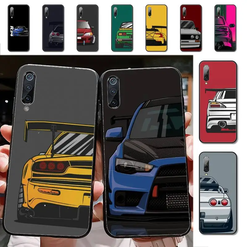 

Japan JDM Sports Cars Phone Case for Xiaomi mi 8 9 10 lite pro 9SE 5 6 X max 2 3 mix2s F1
