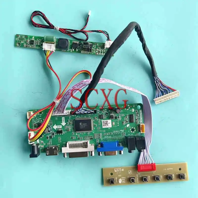 

M.NT68676 Monitor Matrix Controller Board Fit HSD190MEN6 LM190E09 LM190E0A 30 Pin LVDS 1280*1024 HDMI-Compatible 19" DVI VGA Kit