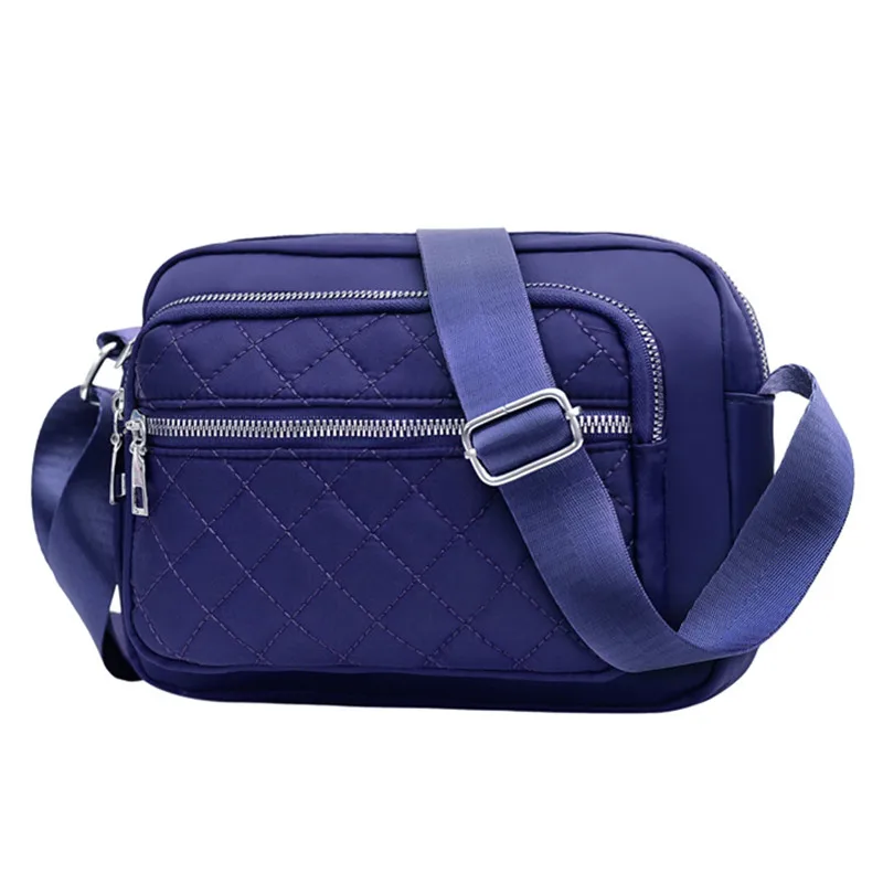 

Сумка на плечо женская черная, Модный саквояж кросс-боди с вышивкой, вместительный Однолямочный ранец для мам