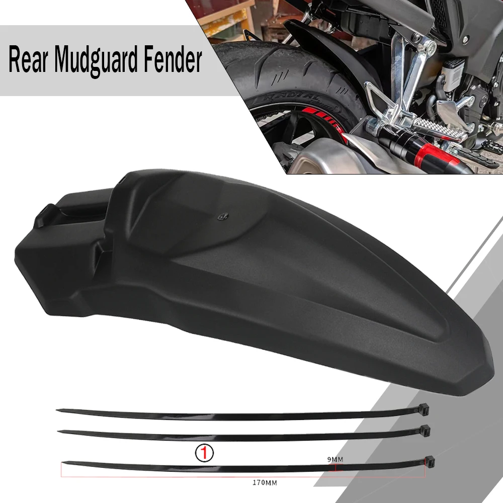 

2023 For HONDA CB500X CB500F CBR500R Mudguard ABS Fairing FENDER Rear Extender Extension CB 500X 500F 500R 2017 - 2022 2021 2020