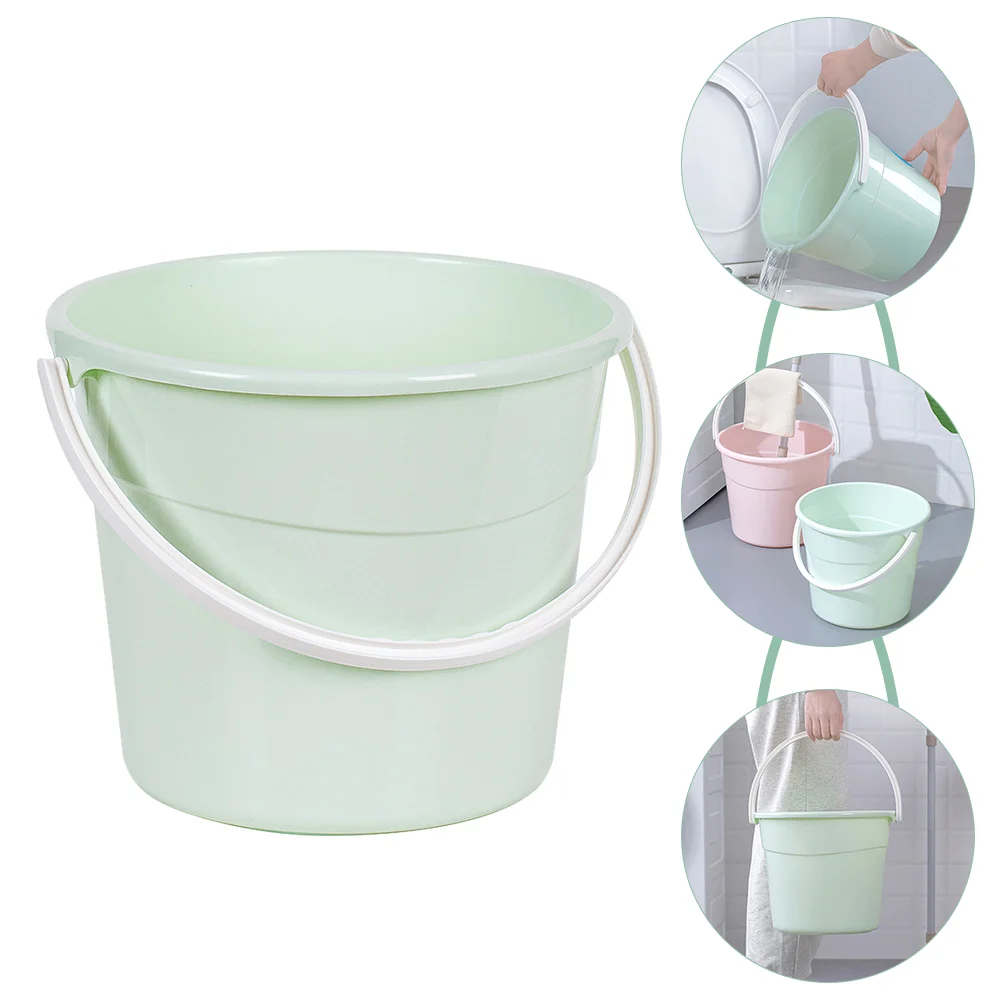 

Bucketpail Watercleaningbucketshandle Bath Householdutility Clothes Storage Container Icemop Can Duty Handles Heavy Pails