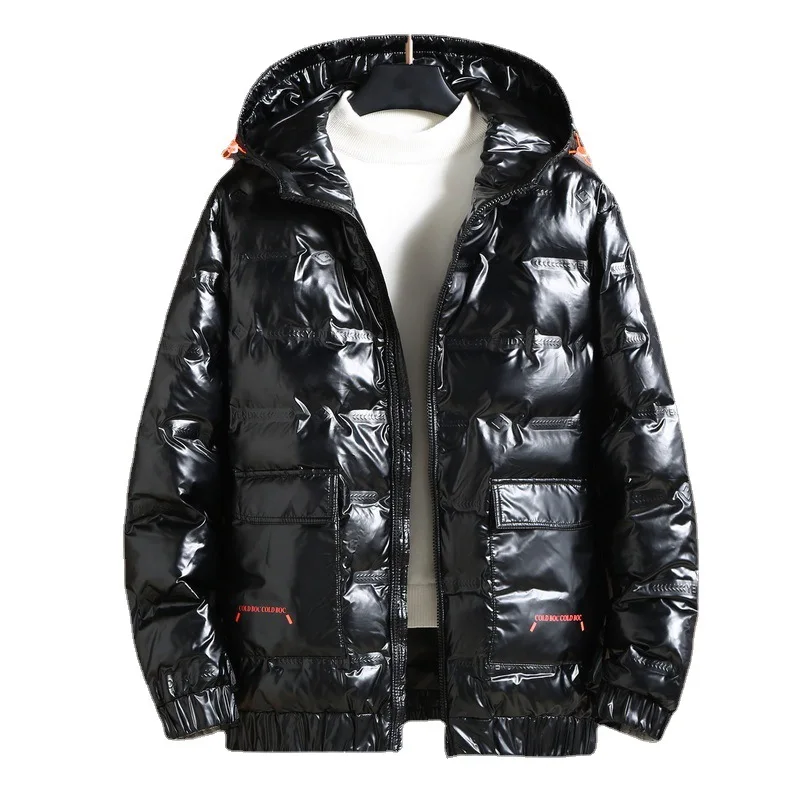 

Parka Winter Jacket Men 12XL 11XL Plus Size Jackets Men Thickened Warm Hooded Coats Male Outerwear Large Size Men Glossy Jacket