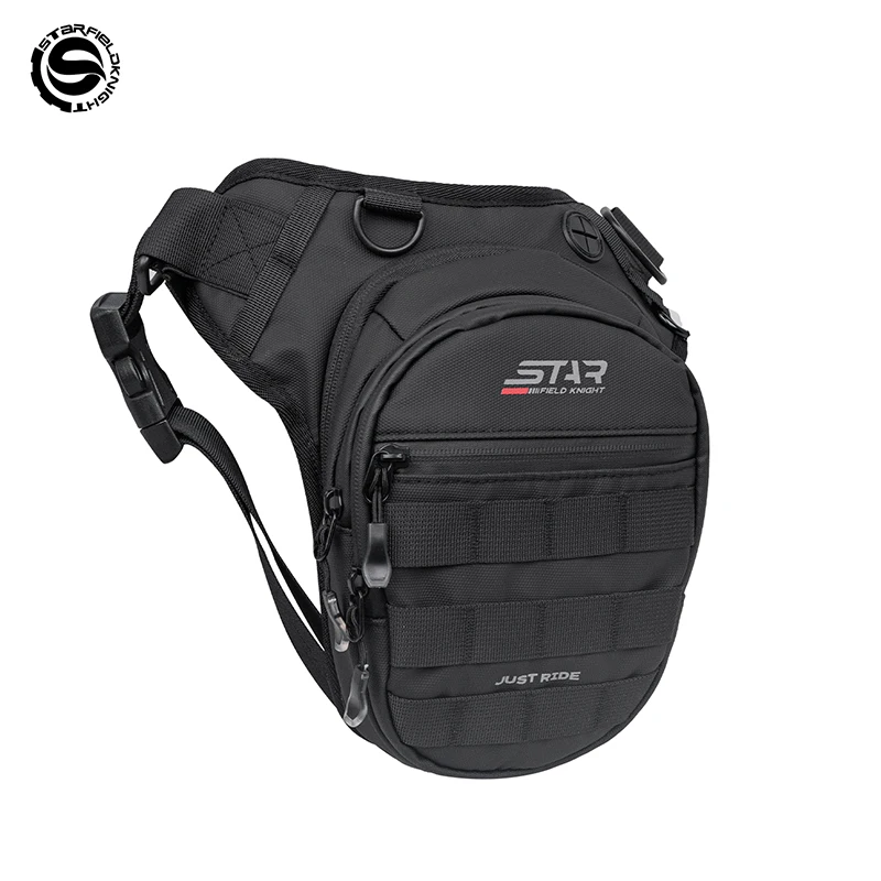 

SFK 2025 Новая мотоциклетная сумка, черная многофункциональная сумка для ног, нагрудная сумка, брызгозащищенная ткань, комплект снаряжения для верховой езды на открытом воздухе