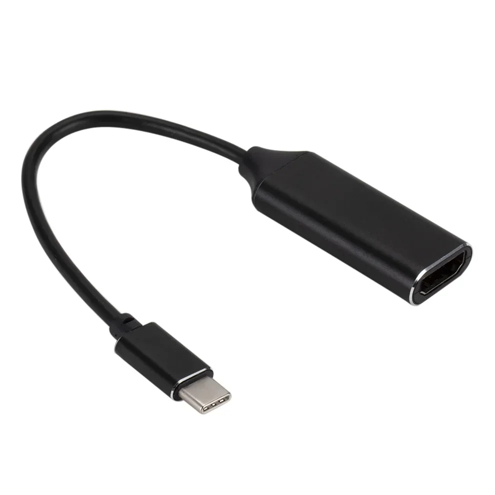 Адаптер 4K совместимый с ТИП C на HDMI USB USB3.1 кабель-переходник папа HDTV мама для