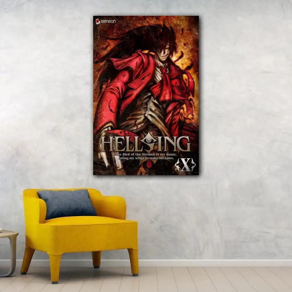 Настенное художественное полотно Постер аниме картина Современное украшение