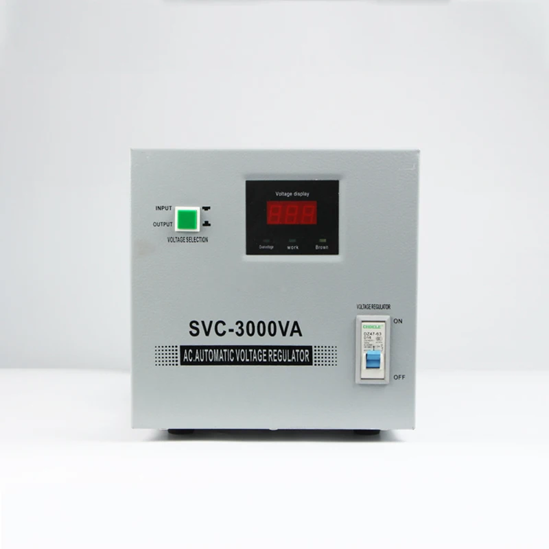 

Однофазный цифровой дисплей SDR 3000va, электронный регулятор напряжения переменного тока 220 В