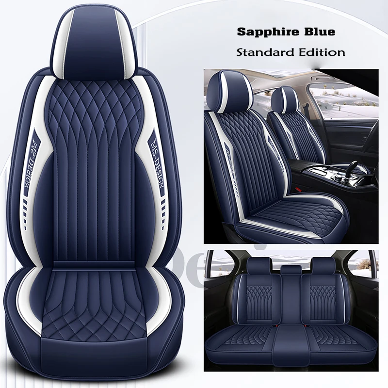 

Полный комплект универсальных кожаных чехлов на сиденья автомобиля Nappa для KIA Sportage Optima Rio Niro Soul Ceed Cerato Forte opirus, автомобильные аксессуары