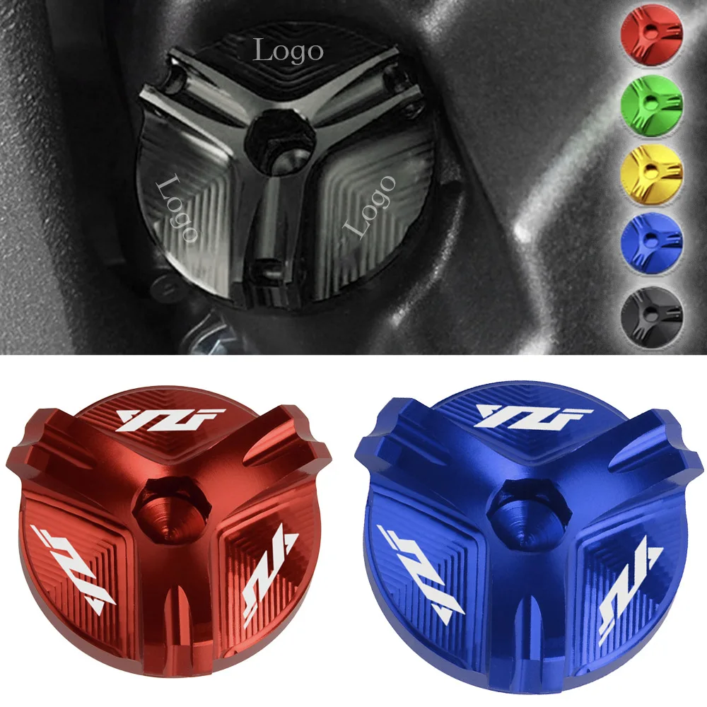 

Suitable for Yamaha R1 R3 R6 YZF/R3/R6/R1/R25 modified accessories oil screw cover dirt bike parts of moped tires
