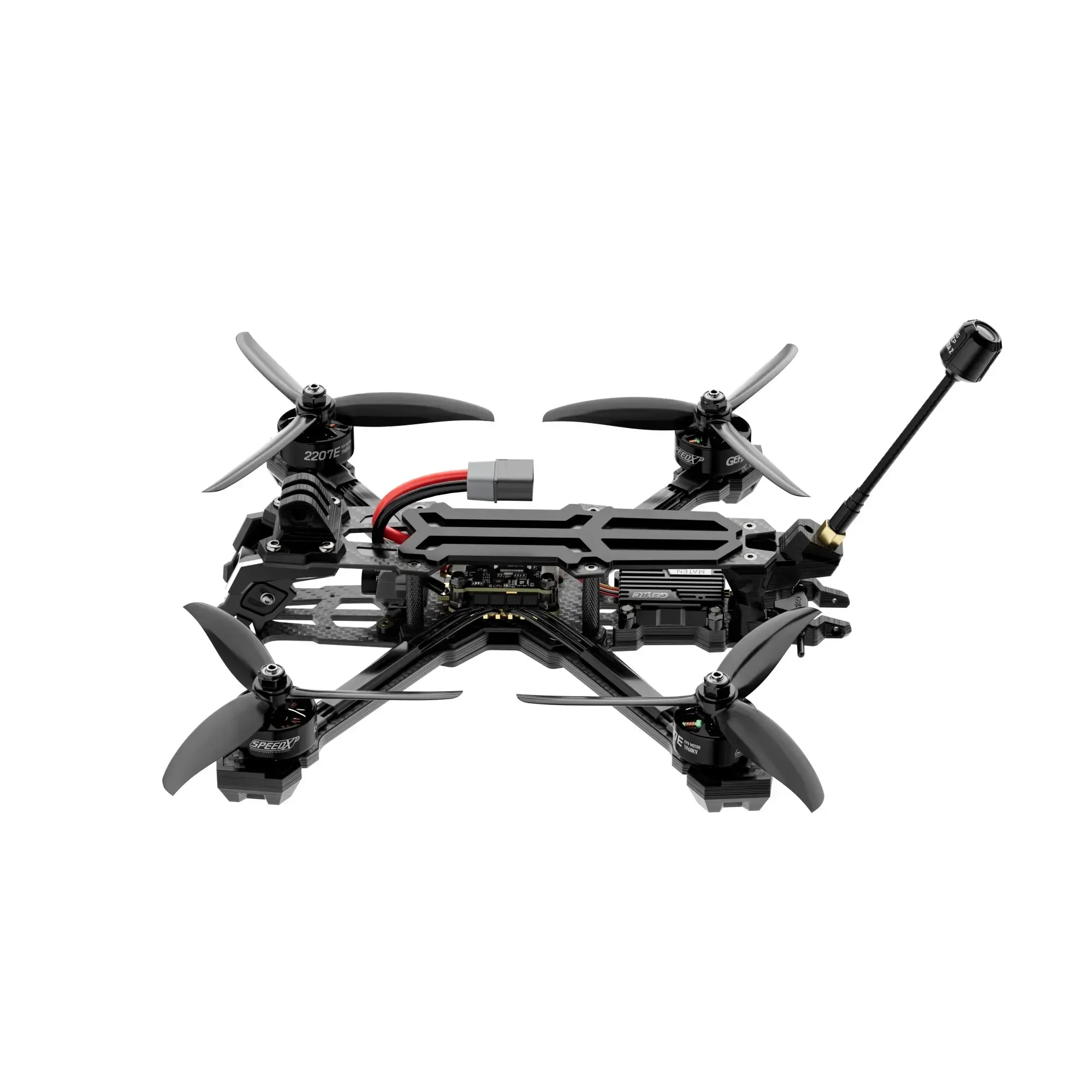 GEPRC Vapor-X5 5-дюймовый аналоговый FPV Quad F722 60A 5 8G 1 6 Вт VTX Caddx Ratel2 SPEEDX2 2207E 1960KV 6S LiPo