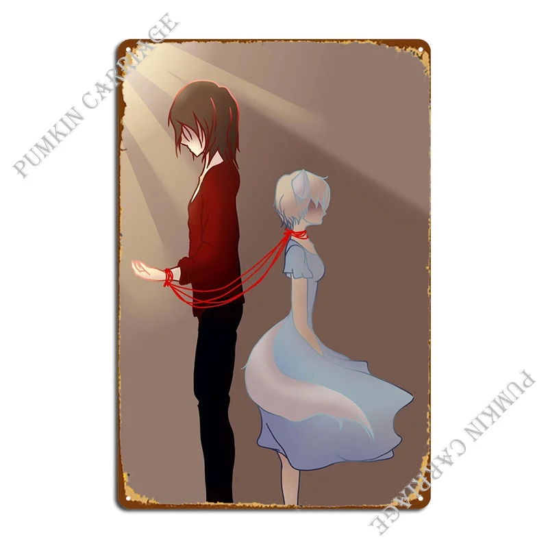 

Металлический плакат с надписью «In Your Shadow»