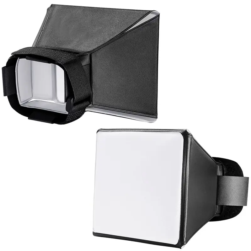 

6.5\" 10x13cm Mini Softbox Diffuser for DSLR Flash Speedlite Speed Light Portable Photography Flash Softbox Diffuser