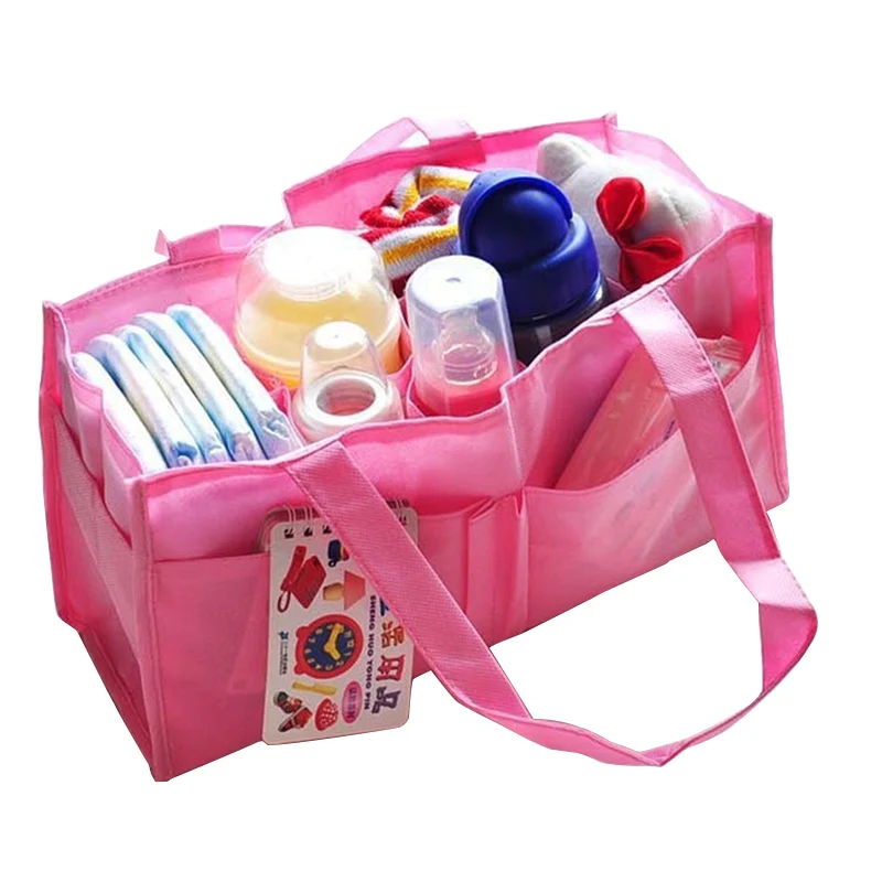 Baby Bag Nappy Maternity Bag Handbag  Portable Non-woven Fabric Liner Simple Mommy Bag Bottle Storage Multifunctional  Bags