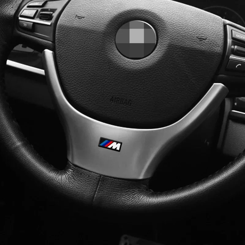 1 шт. наклейка на руль автомобиля для салона автомобильные аксессуары BMW M X1 X3 X4 X5 X6