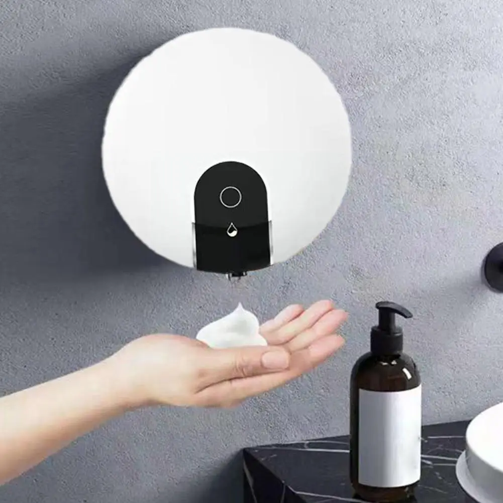 

Automatic Foam Soap Dispenser Wall Mounted Kitchen Hand Dispenser Foam Machine Bathroom Supply Battery Washing Soap U6r7