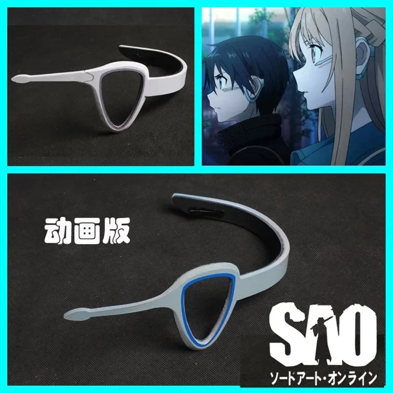 Искусство меча онлайн Yuuki Asuna Kirito Косплей Eyemask реквизит для костюма аксессуары