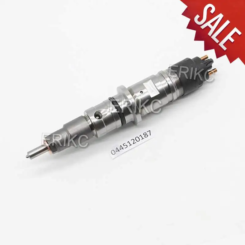 Топливная форсунка ERIKC CR 0445120187 Форсунка Common Rail 0445 120 187 автозапчасти 0 445 для CUMMINS