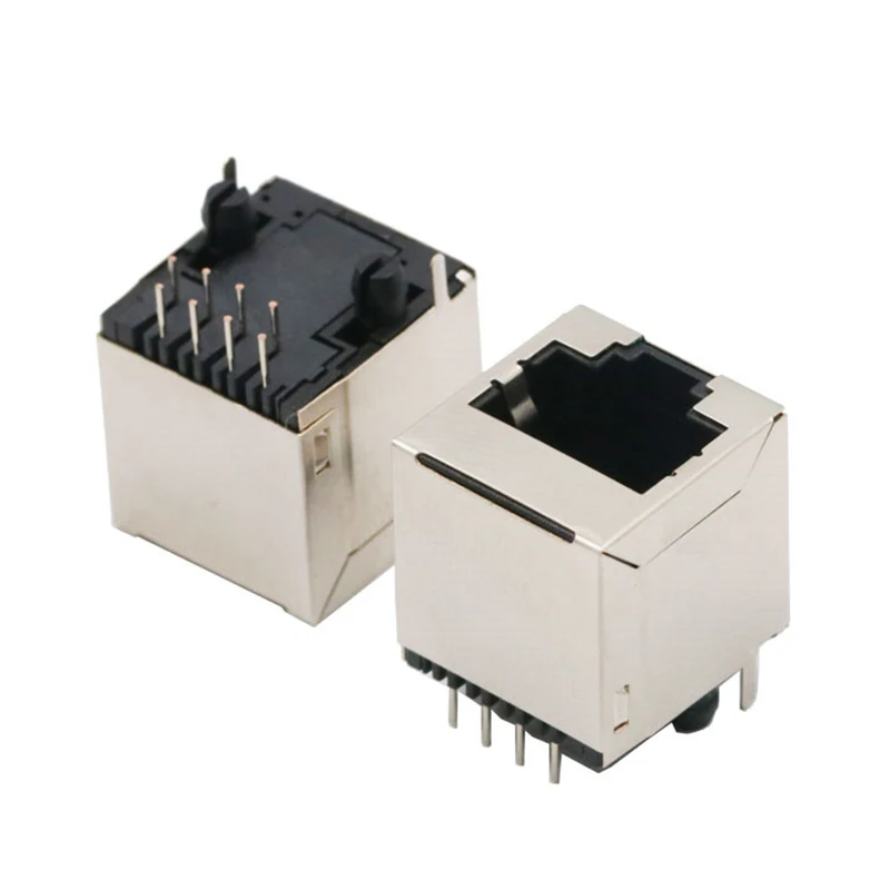 ChengHaoRan 10 шт. RJ45 сетевой Ethernet гнездовой разъем 8P8C светильник кой
