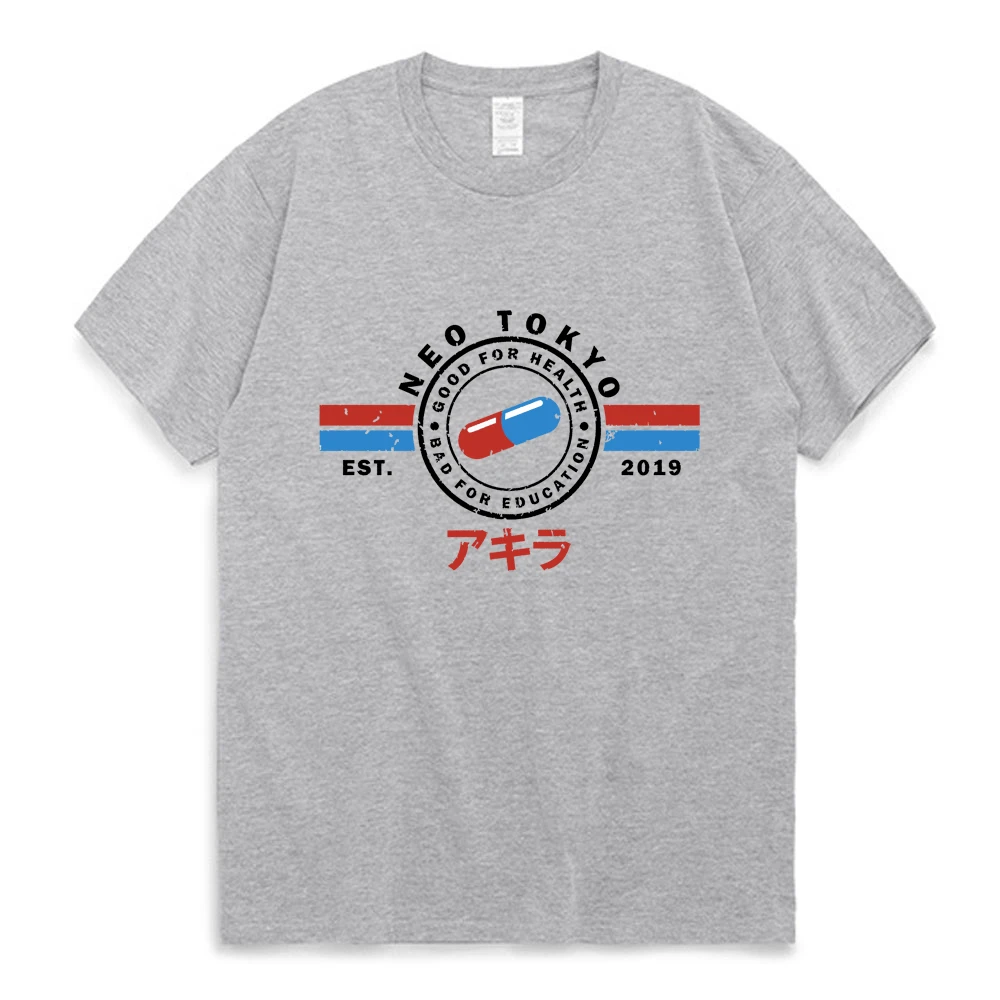 Футболка Akira Kaneda в японском стиле с аниме мужская и женская хлопковая футболка