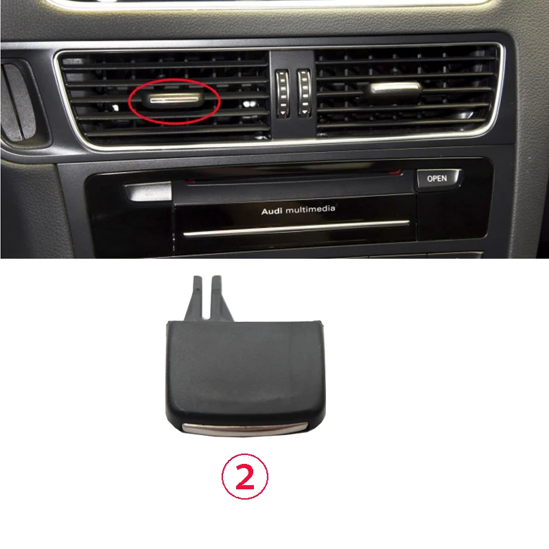 

Ремонт зажима переднего вентиляционного отверстия кондиционера для Audi Q5 2009-2017 8R 1820901 8R 1820902 8R 1820951 C