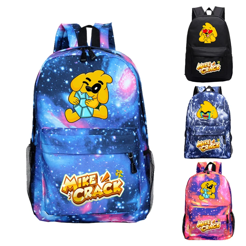 

Mikecrack Backpack Boys Girls Back To School Gift bag Kids Cartoon bookbag Teens Laptop Bag Mochila Students Daily knapsack new